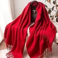 Soft and Warm Pure Wool Scarf